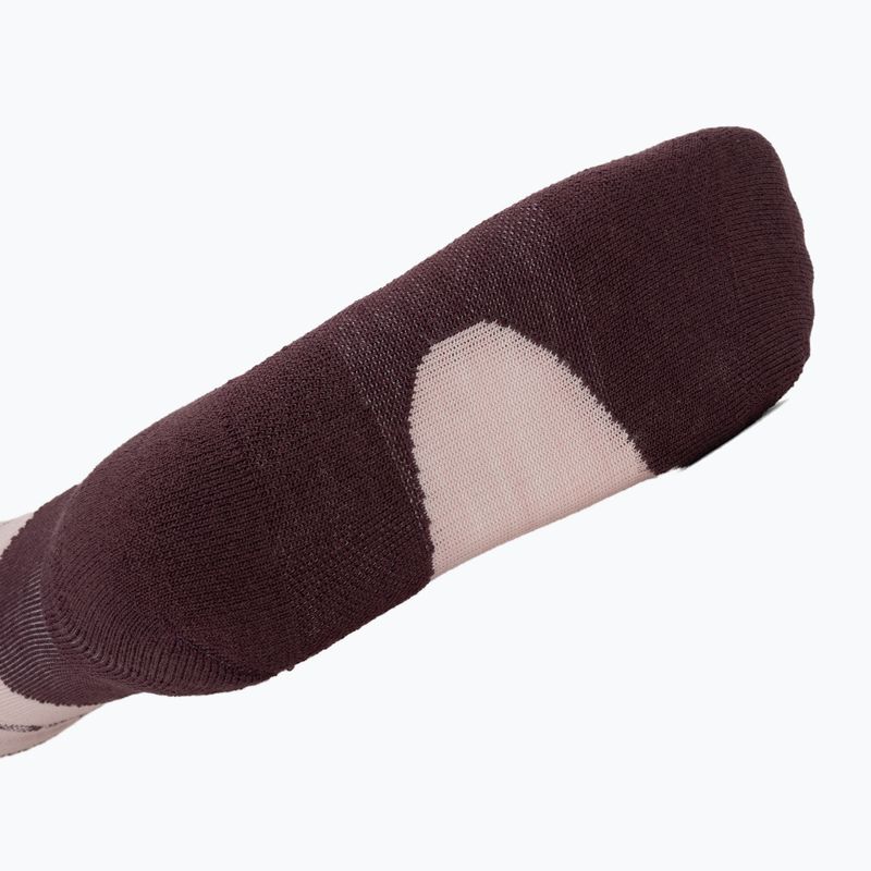 Women's socks icebreaker Merino Hike+ Light Crew pink quartz/java 4