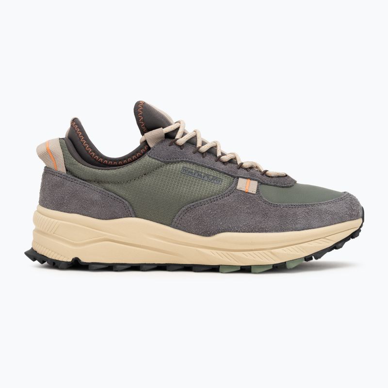 Men's shoes Napapijri Vortec grey/green 2