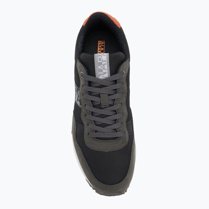 Men's shoes Napapijri Cosmos black/grey/orange 5