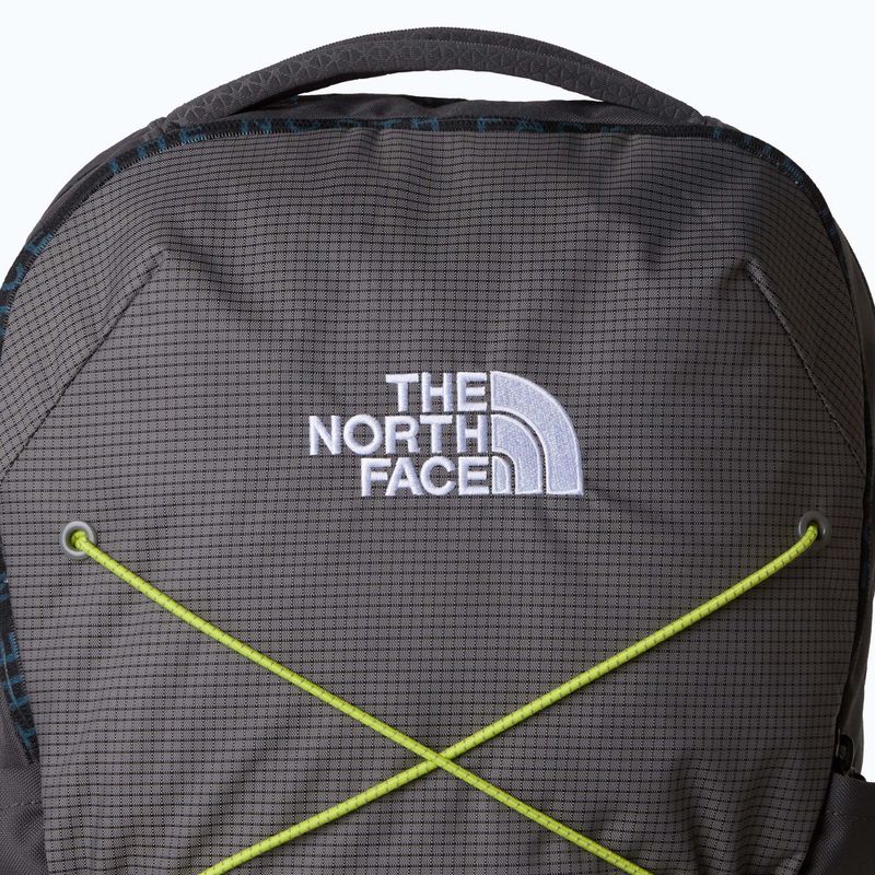Urban backpack The North Face Jester 28 l anthracite grey/smoked pearl/fizz lime 3