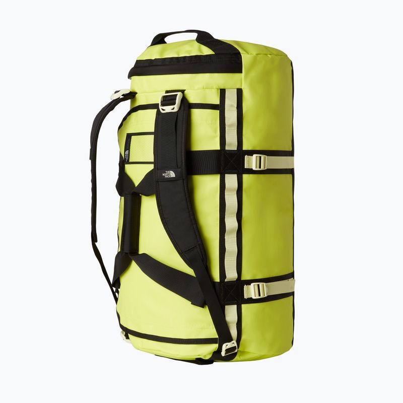 Travel bag The North Face Base Camp Duffel M 71 l fizz lime/lemon mist/tn 2