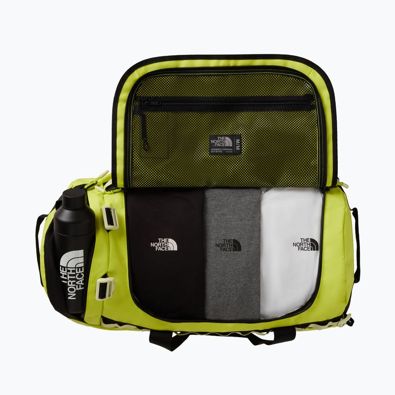 Travel bag The North Face Base Camp Duffel M 71 l fizz lime/lemon mist/tn 3