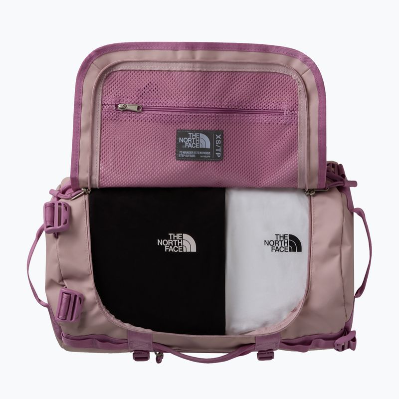 Travel bag The North Face Base Camp Duffel XS 31 l metal pink/hushed laven 3