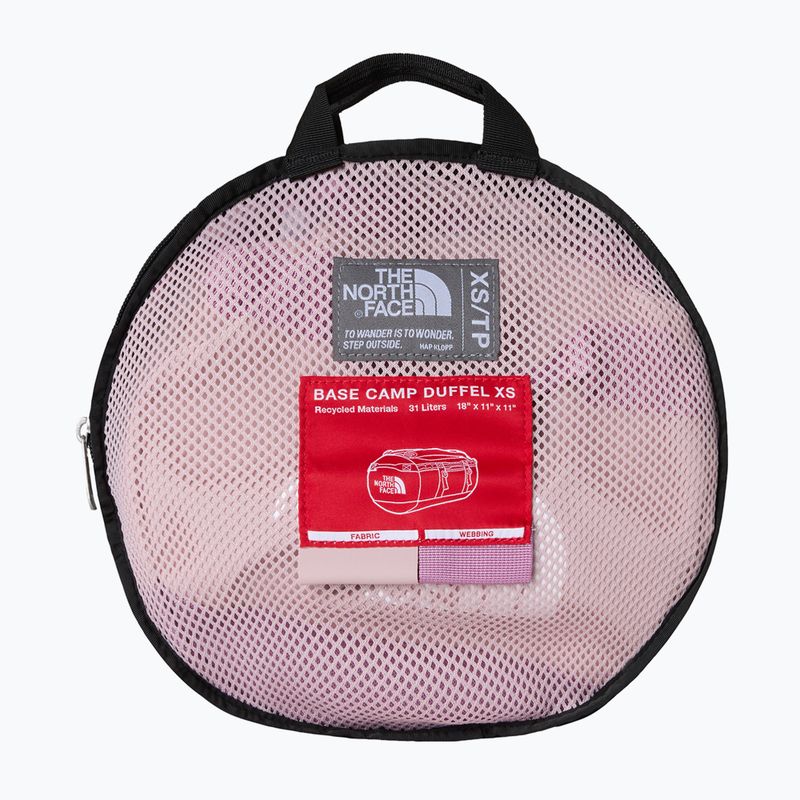 Travel bag The North Face Base Camp Duffel XS 31 l metal pink/hushed laven 4