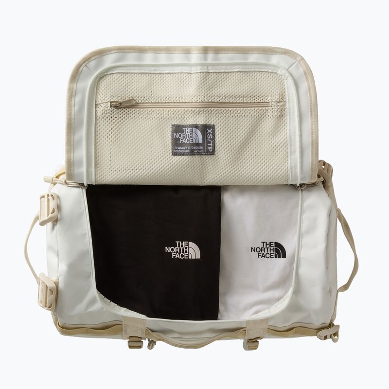 Travel bag The North Face Base Camp Duffel XS 31 l white ash/calacatta/pal 3