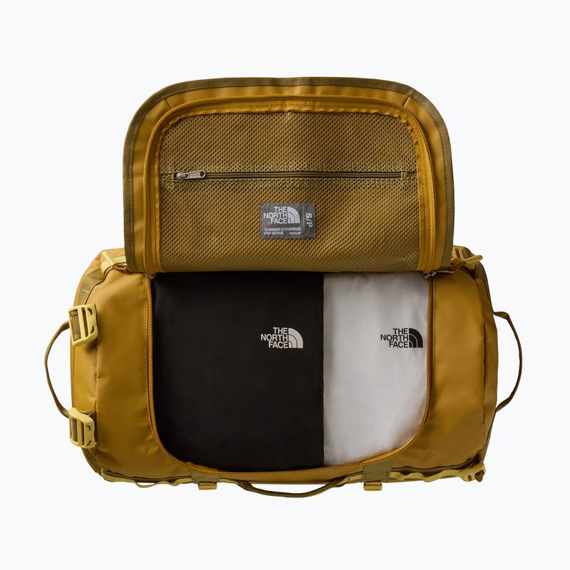 Travel bag The North Face Base Camp Duffel S 50 l golden tan/cedar/honeye 3