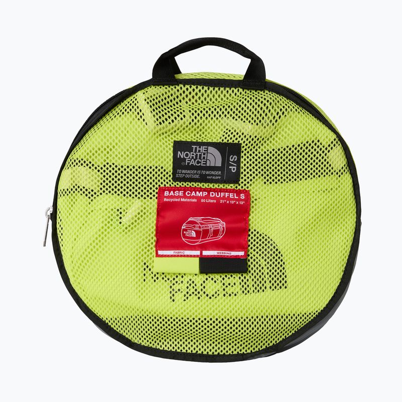 Travel bag The North Face Base Camp Duffel S 50 l fizz lime/lemon mist/tn 4