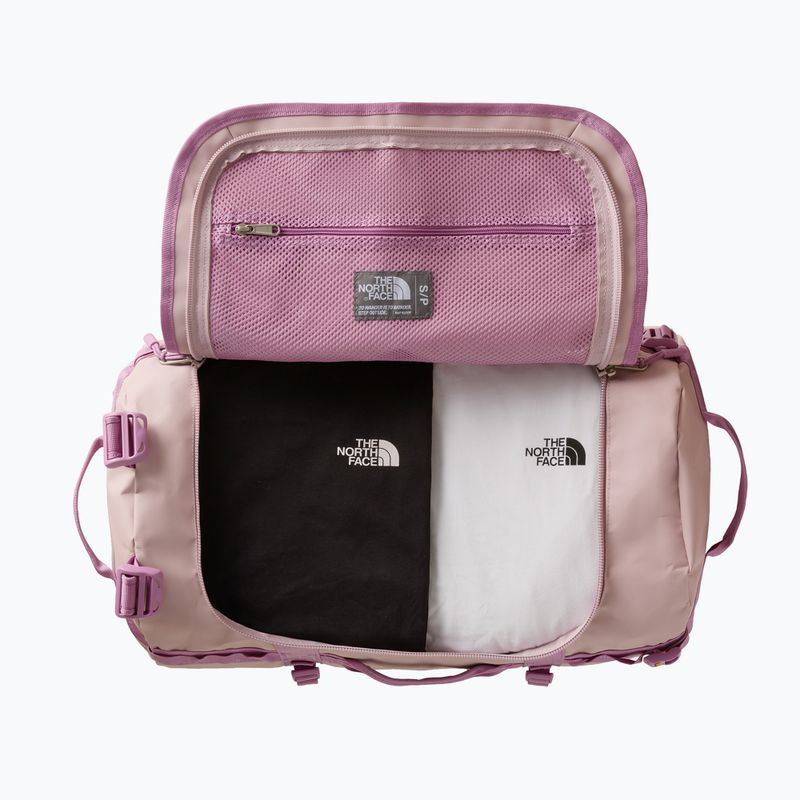 Travel bag The North Face Base Camp Duffel S 50 l metal pink/hushed laven 3