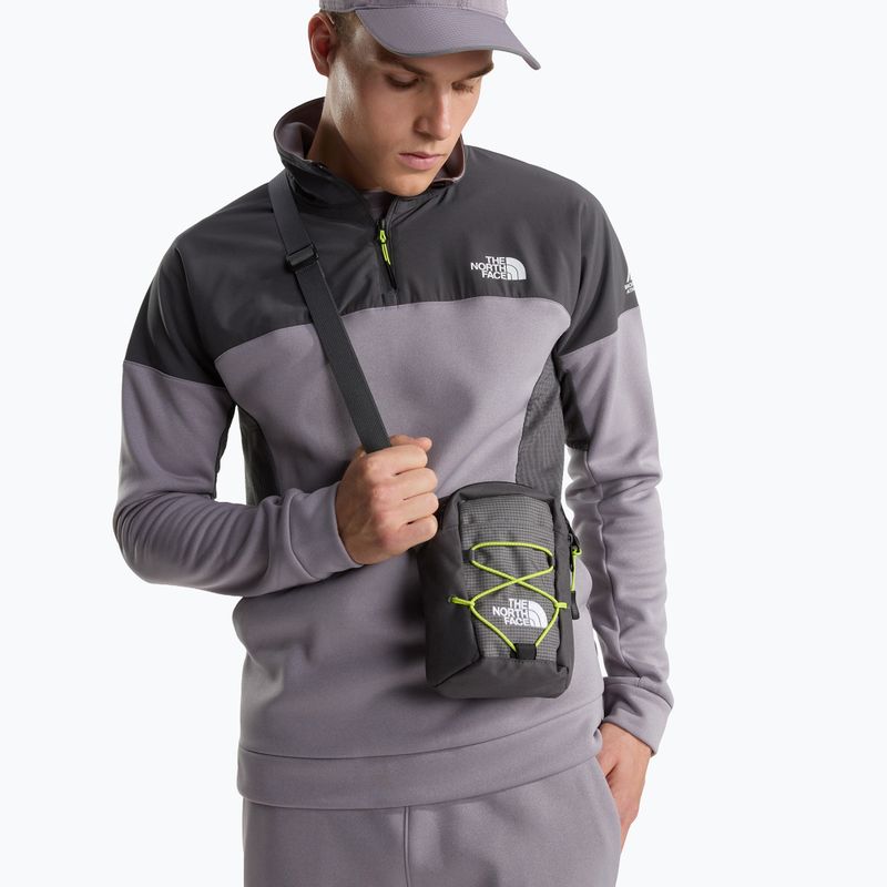 Pouch The North Face Jester Crossbody 2.3 l anthracite grey/smoked pearl/fizz lime 4