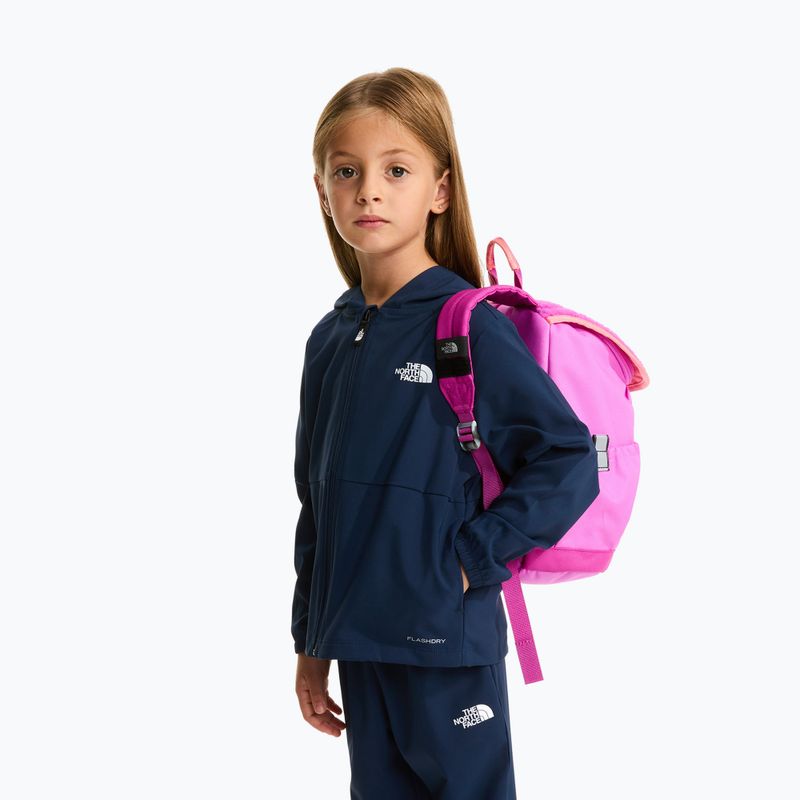 Children's urban backpack The North Face Mini Explorer 10 l violet crocus/fuchsia flash 9