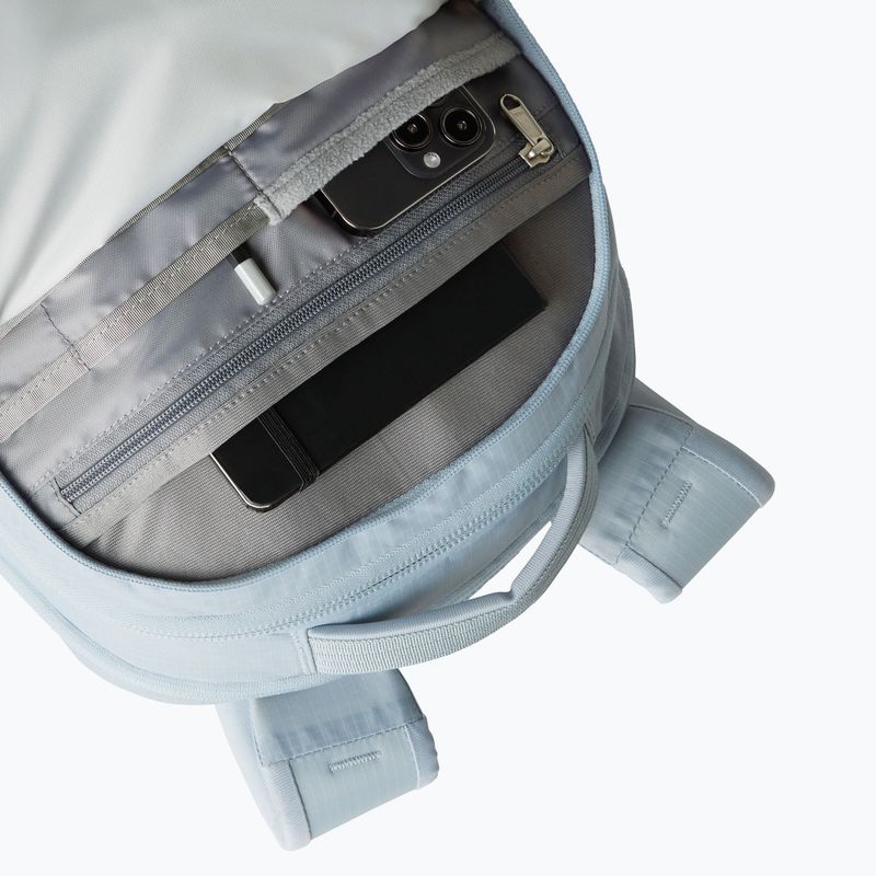 Women's urban backpack The North Face Borealis Luxe 27 l frost grey/gold metallic 5