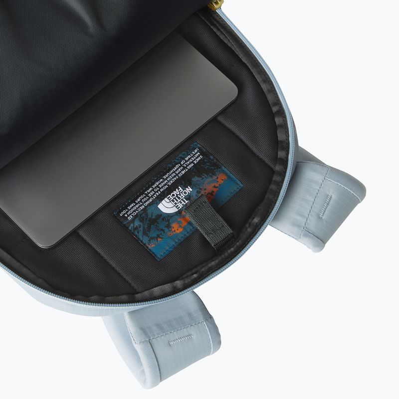 Women's urban backpack The North Face Borealis Luxe 27 l frost grey/gold metallic 6