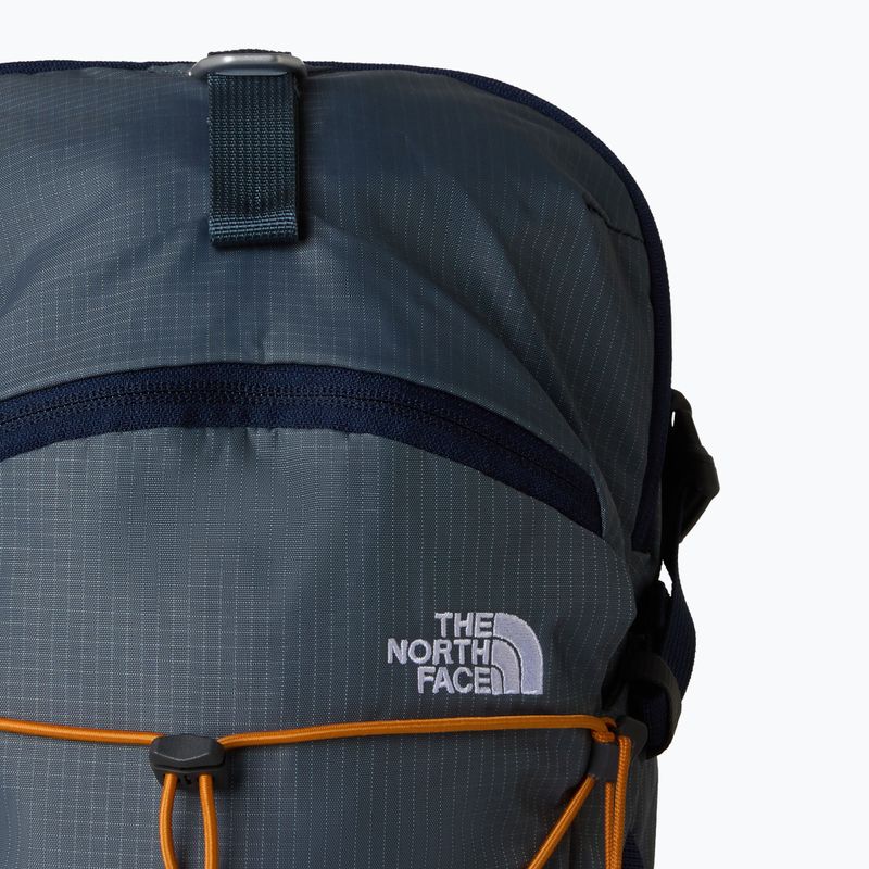 Hiking backpack The North Face Trail Lite 12 l granite grey/summit navy/dust orange 4