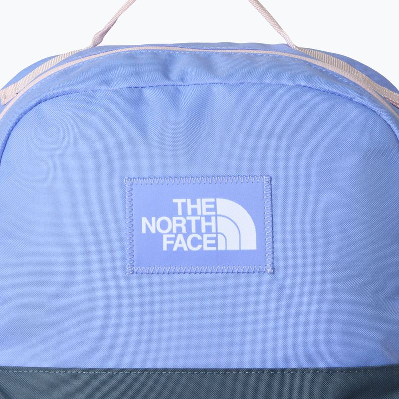 Children's urban backpack The North Face Chuckwalla 27 l periwinkle glow/granite grey/pale blossom 3