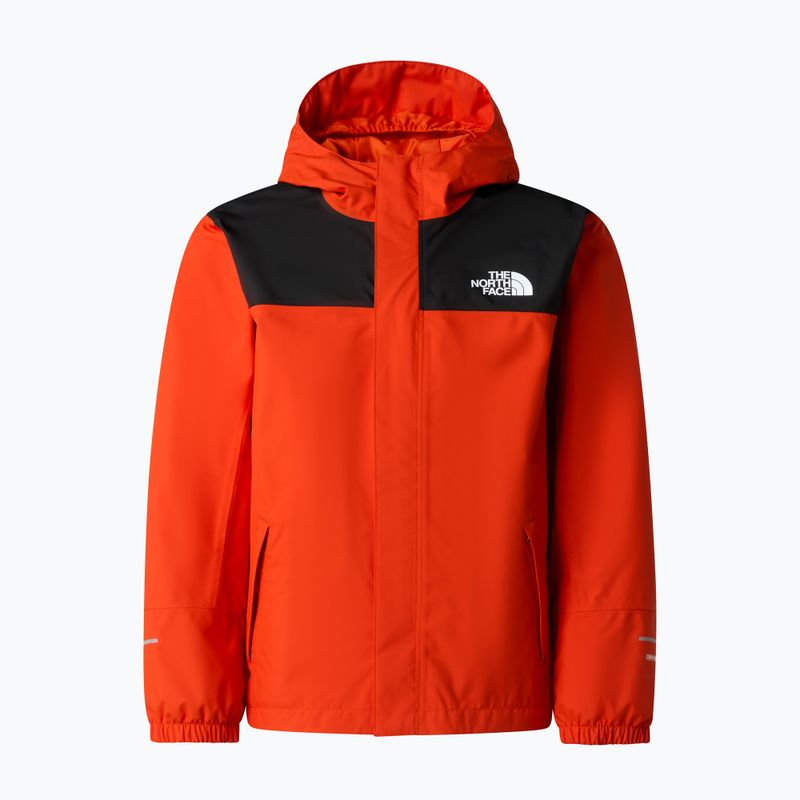 Children's rain jacket The North Face Antora lava red 6