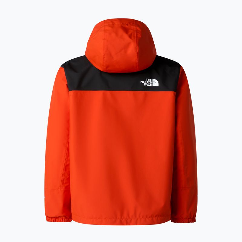 Children's rain jacket The North Face Antora lava red 7