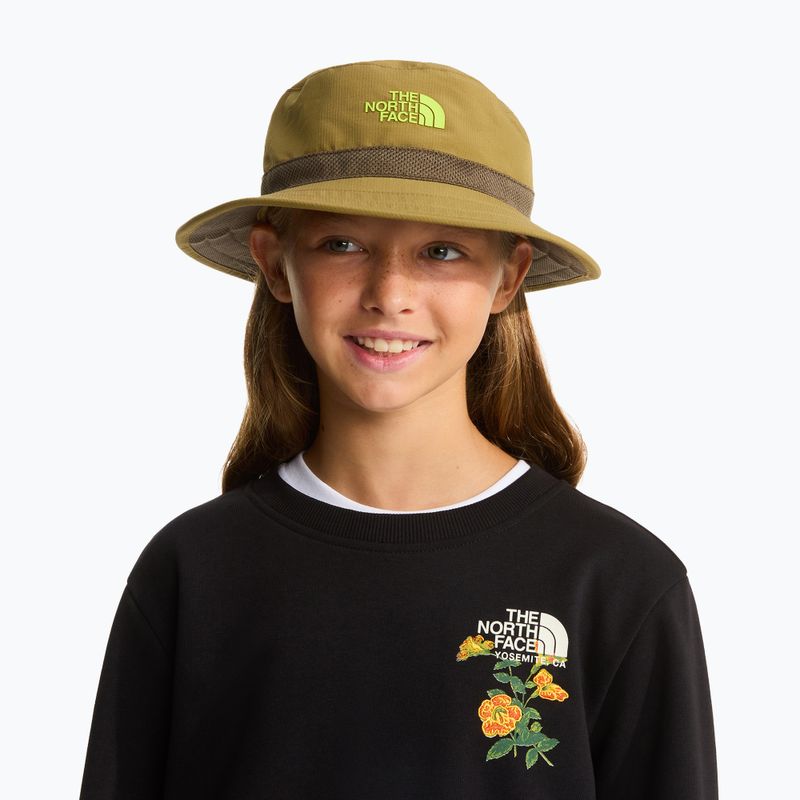 Children's hat The North Face Kids Class V Rev Bucket cedar logo weather topo phantom print 6