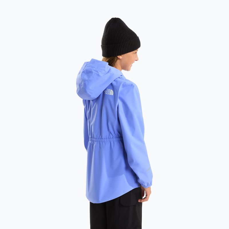 Children's rain jacket The North Face Antora periwinkle glow 3