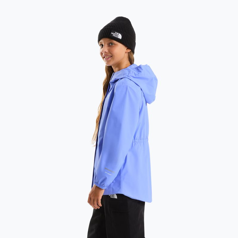Children's rain jacket The North Face Antora periwinkle glow 5