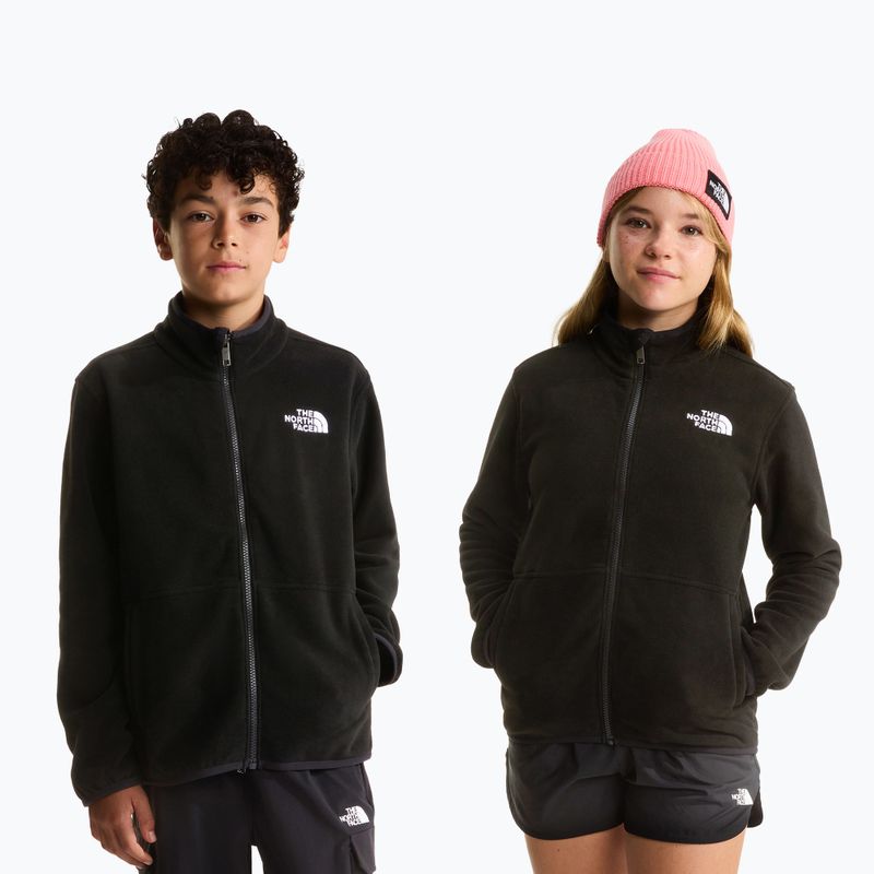 Children's sweatshirt The North Face Glacier Full Zip tnf black 3