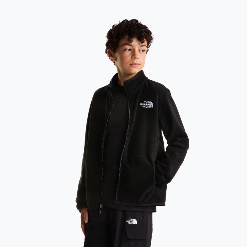 Children's sweatshirt The North Face Glacier Full Zip tnf black 6