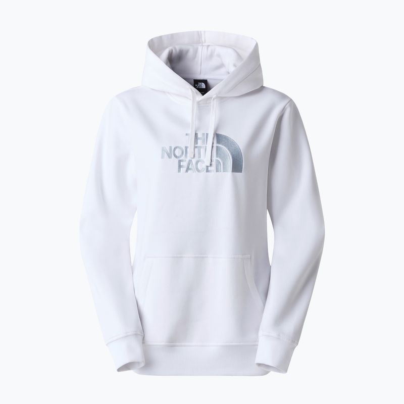 Women's sweatshirt The North Face Drew Peak Pullover Hoodie white/frost grey 5