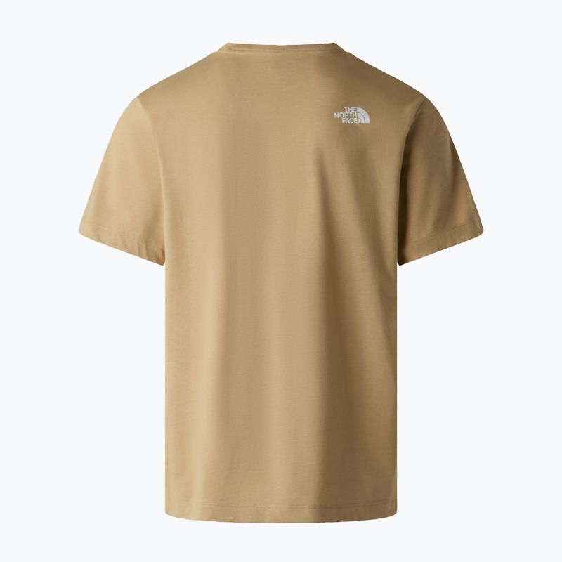 Men's T-shirt The North Face Evolution Half Dome khaki stone 7