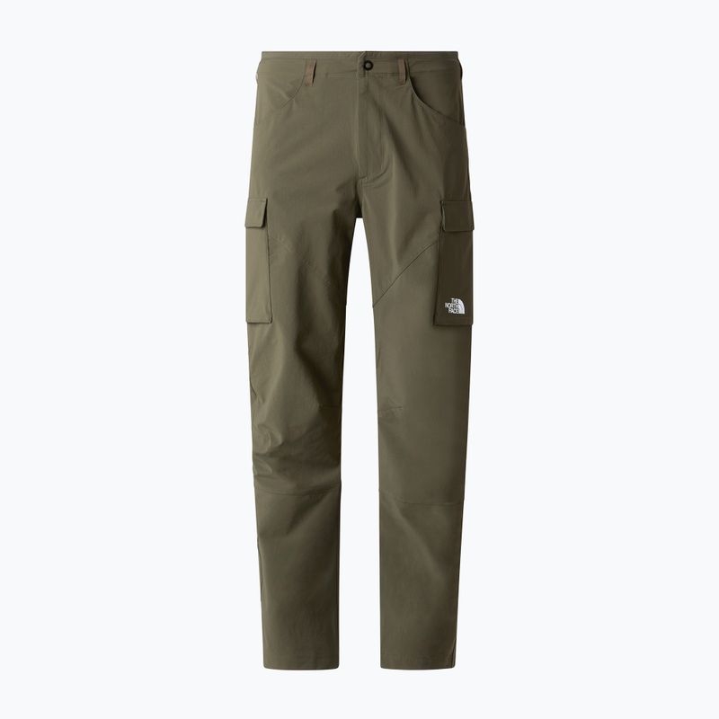 Men's trekking trousers The North Face Exploration Cargo taupe green 4