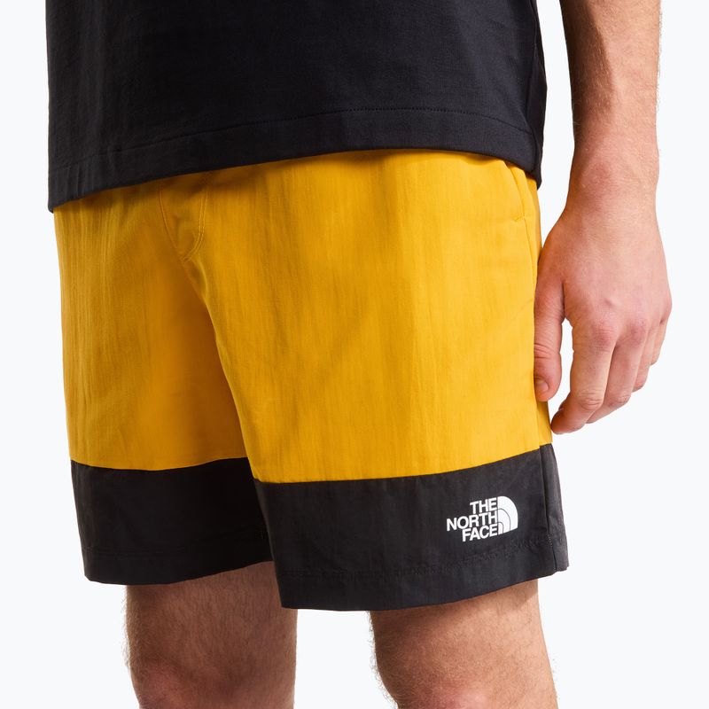 Men's trekking shorts The North Face Leynar gold/tnf black 5
