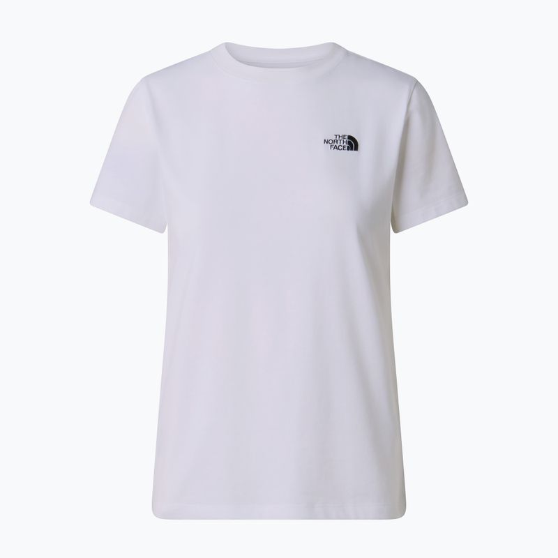 Women's T-shirt The North Face Evolution Simple Dome Slim SS tnf white 5