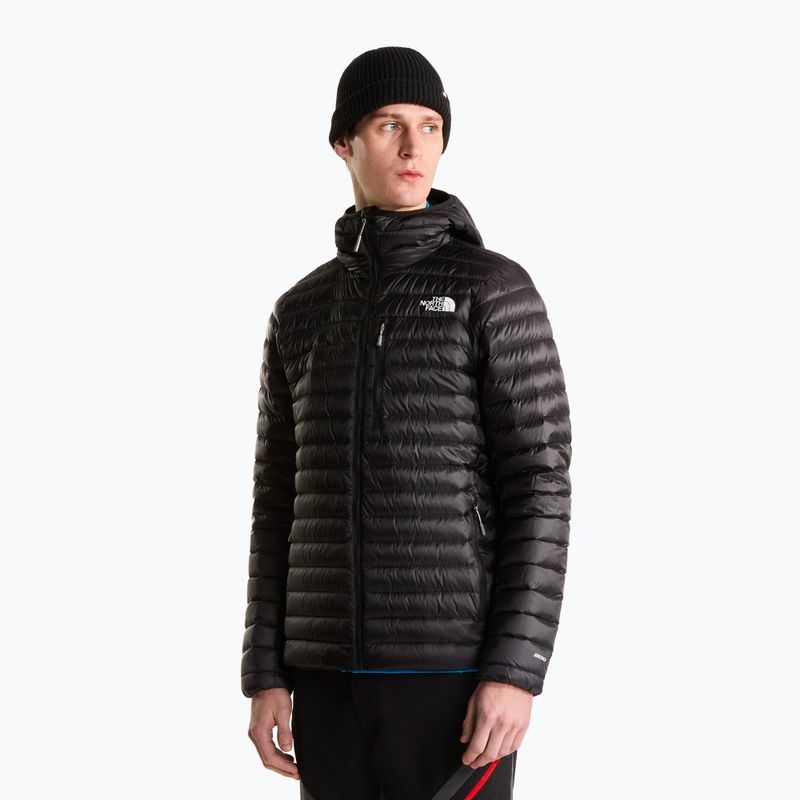 Men's down jacket The North Face Bettaforca Lt Down Hoodie tnf black/smoked pearl 5