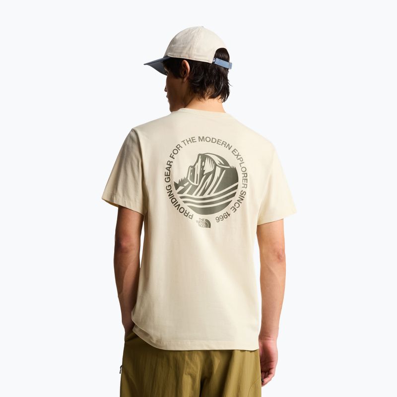 Men's T-shirt The North Face Monte Regular Graphic desert stone 3