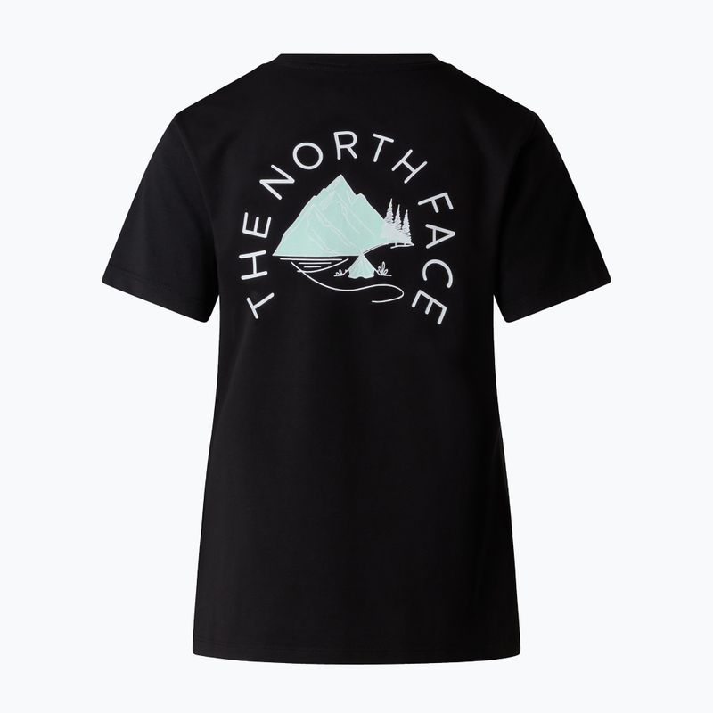 Women's T-shirt The North Face Monte Regular Graphic tnf black 2