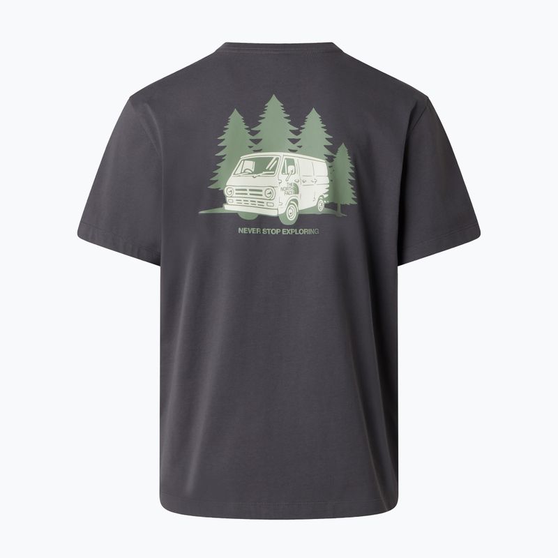 Men's T-shirt The North Face Van Life Relaxed anthracite grey 5
