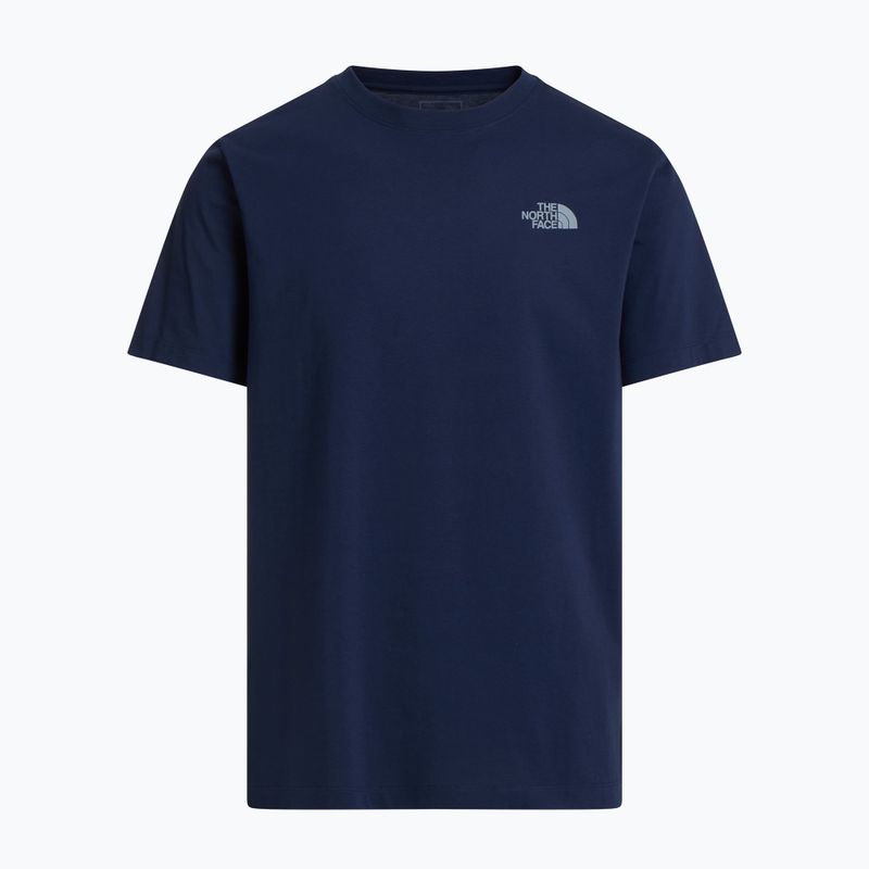 Men's trekking T-shirt The North Face Moutain Sketch Regular summit navy 5