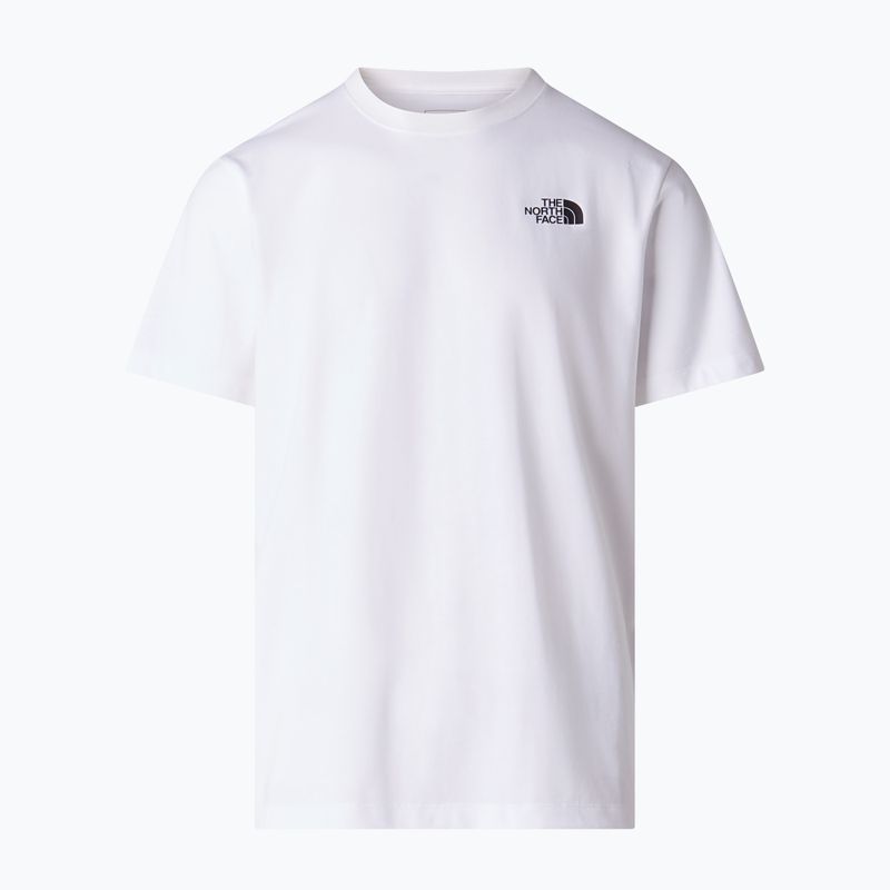 Men's trekking T-shirt The North Face Vertical Regular tnf white 5