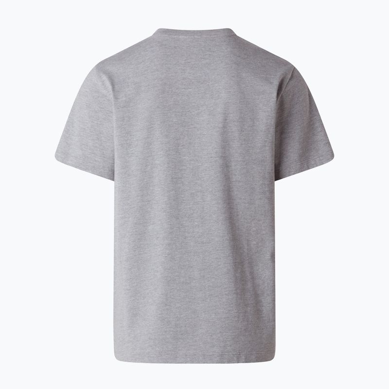 Men's T-shirt The North Face Evolution Simple Dome Regular SS tnf pale grey heather 5