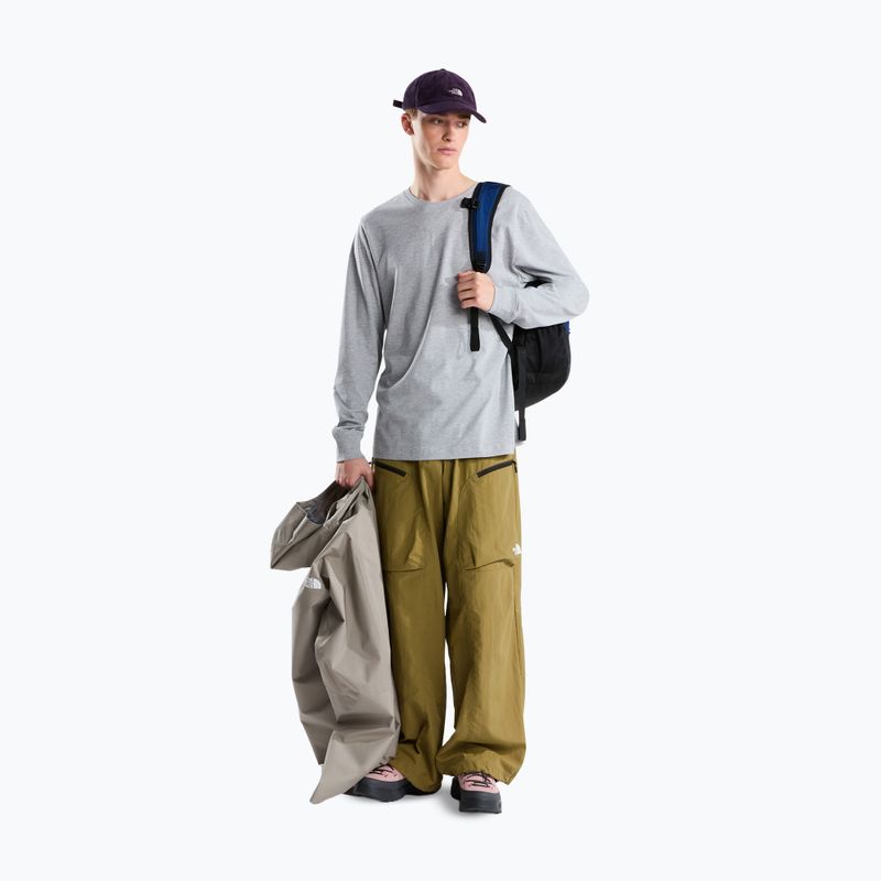 Men's long-sleeve trekking shirt The North Face Evolution Simple Dome Regular LS Tee tnf pale grey heather 2