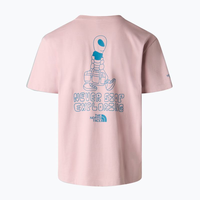 Men's T-shirt The North Face Alien Relaxed metal pink 5