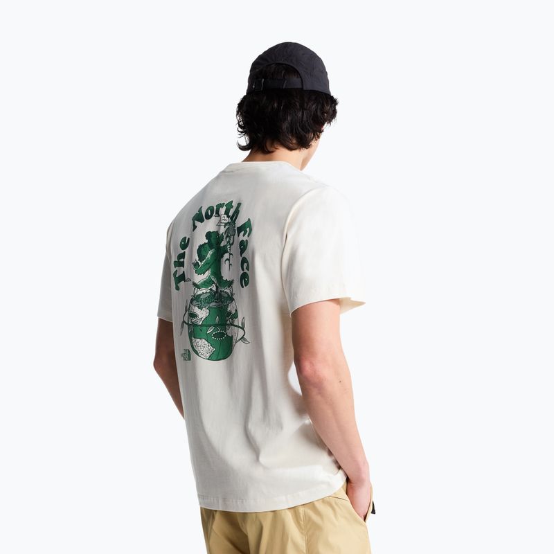 Men's T-shirt The North Face Retro Earth Relaxed white dune 3