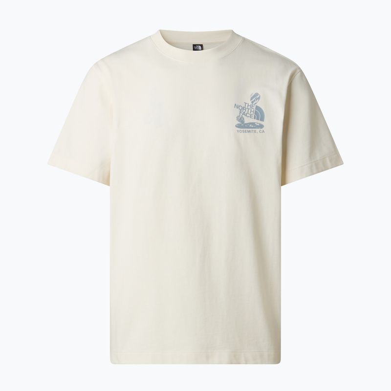 Men's T-shirt The North Face Snack Relaxed white dune 4