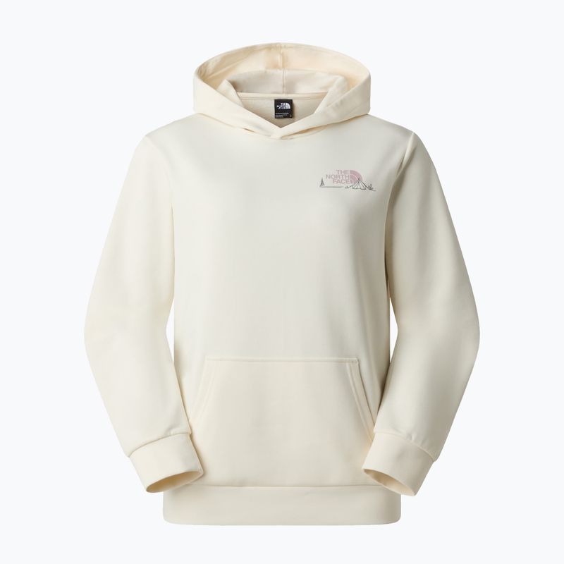 Women's sweatshirt The North Face Monte Regular Hoodie Graphic white dune