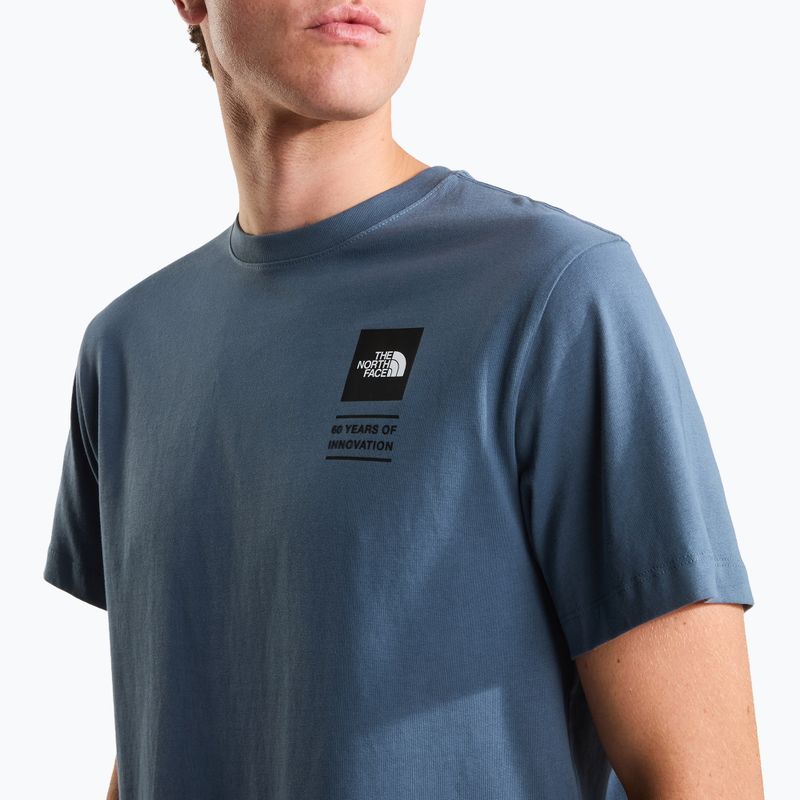 Men's trekking T-shirt The North Face Mountain Celebration Regular granite grey 5