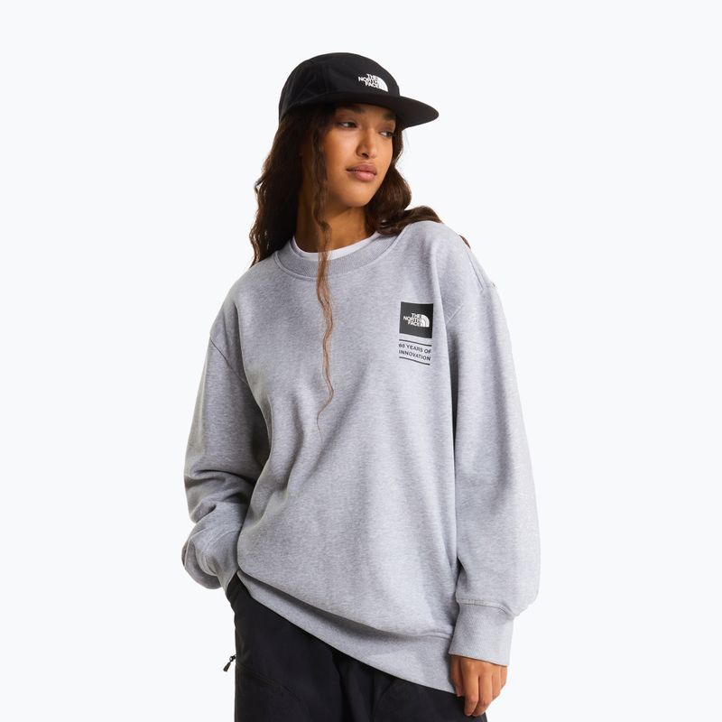 Sweatshirt The North Face Celebration Relaxed Crew Graphic tnf light grey heather 3