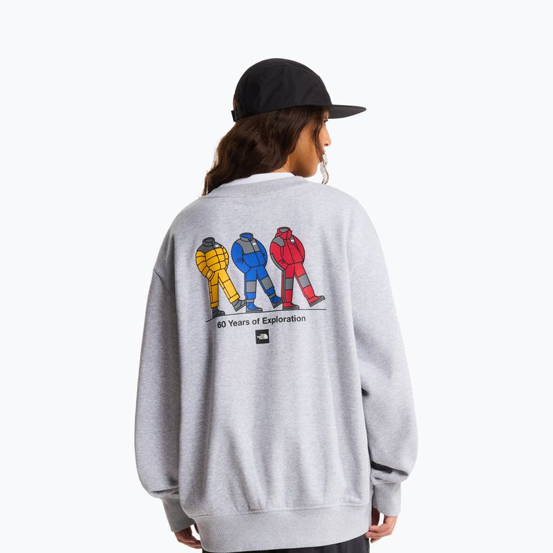 Sweatshirt The North Face Celebration Relaxed Crew Graphic tnf light grey heather 7