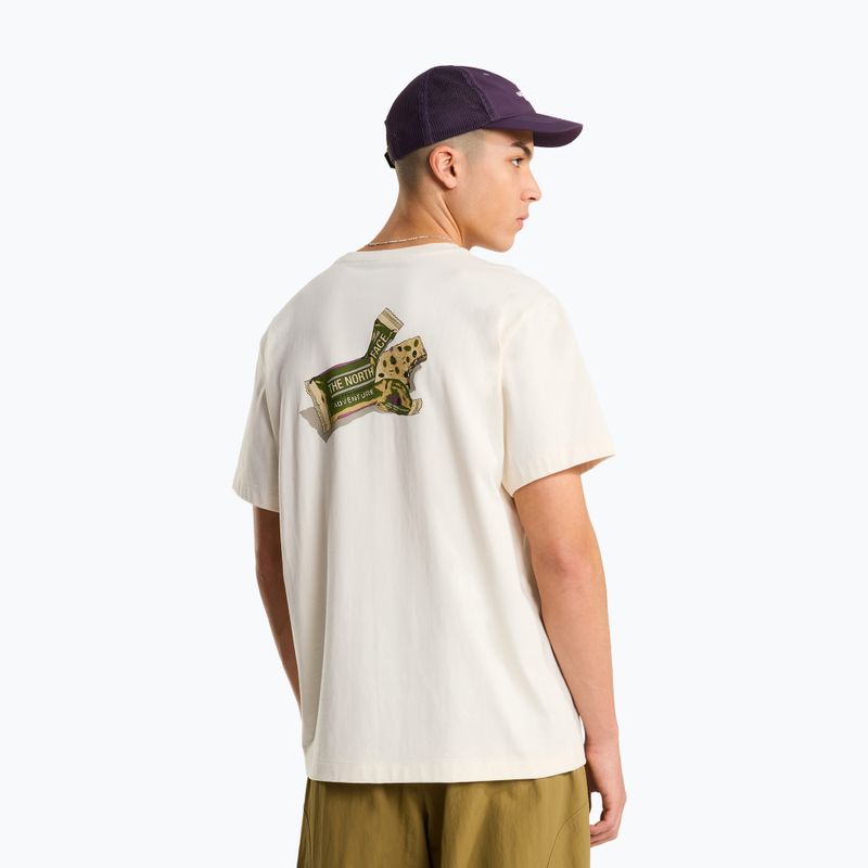Men's T-shirt The North Face Snack Relaxed white dune 4