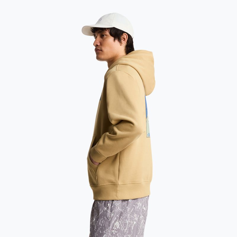 Sweatshirt The North Face Mountain Celebration Relaxed Hoodie khaki stone 6