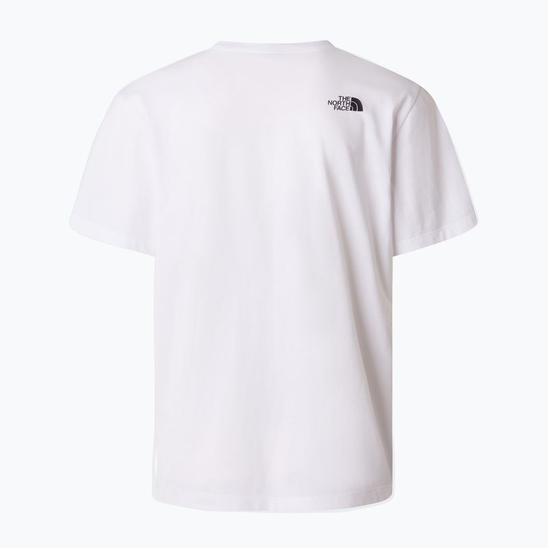 Men's T-shirt The North Face Mountain Logo Relaxed tnf white 5