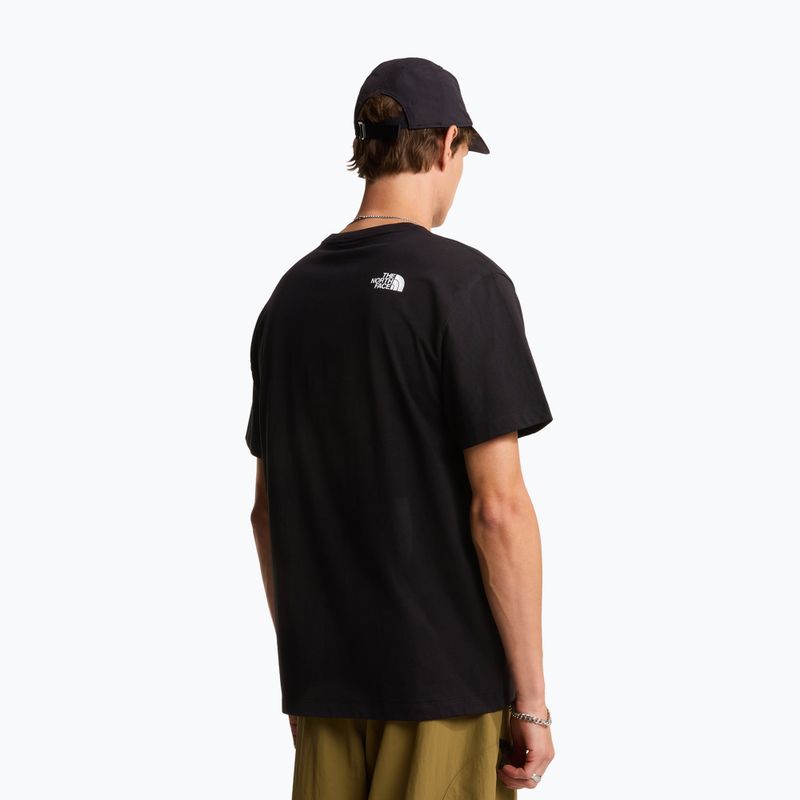 Men's T-shirt The North Face Mountain Logo Relaxed tnf black 3