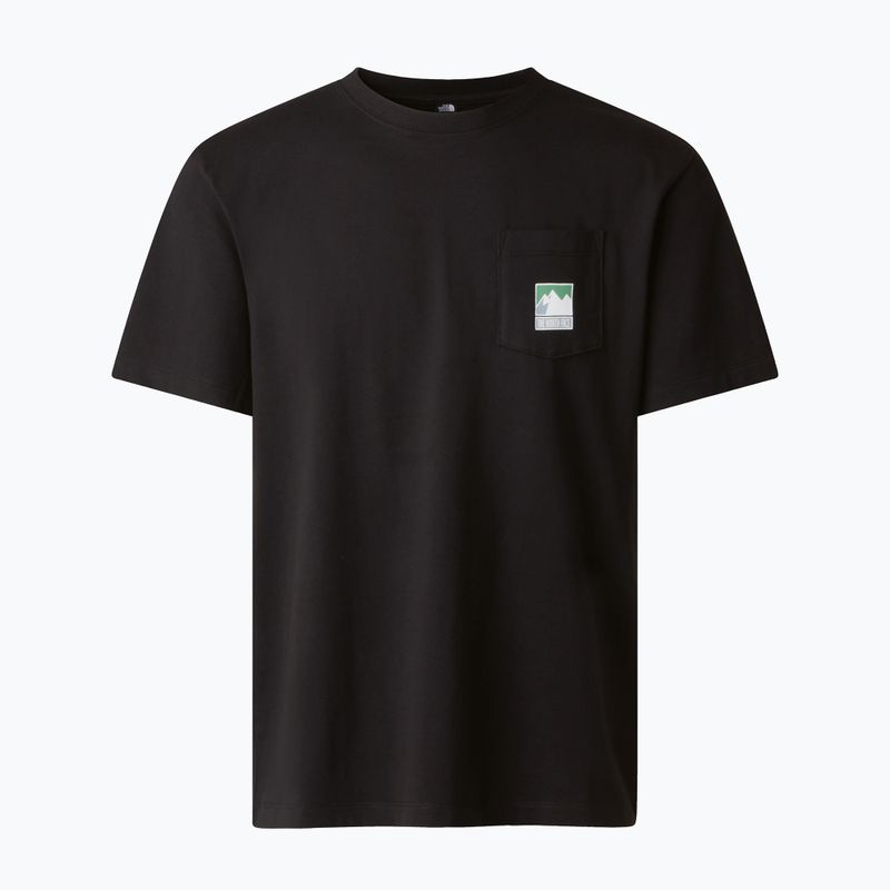 Men's T-shirt The North Face Mountain Logo Relaxed tnf black 5